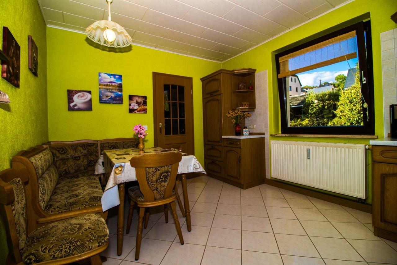 Am Balkon Des Erzgebirges Apartment Bernsbach Exterior photo